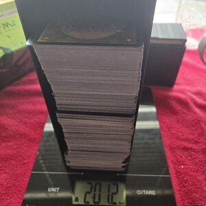 2 pound lot of unsearched magic the gathering cards.  Lot 2